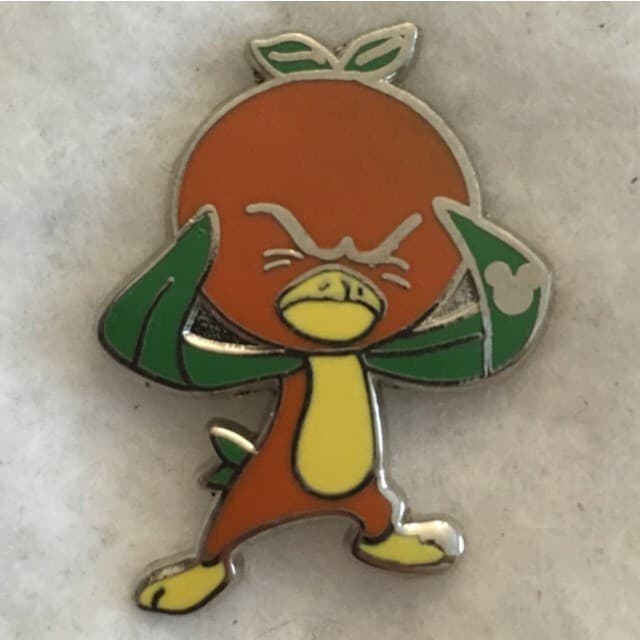 Hidden Mickey 2011 WDW - Orange Bird - Annoyed front