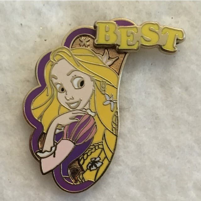 Best Friends Monthly Set - Rapunzel and Pascal - Rapunzel ONLY front