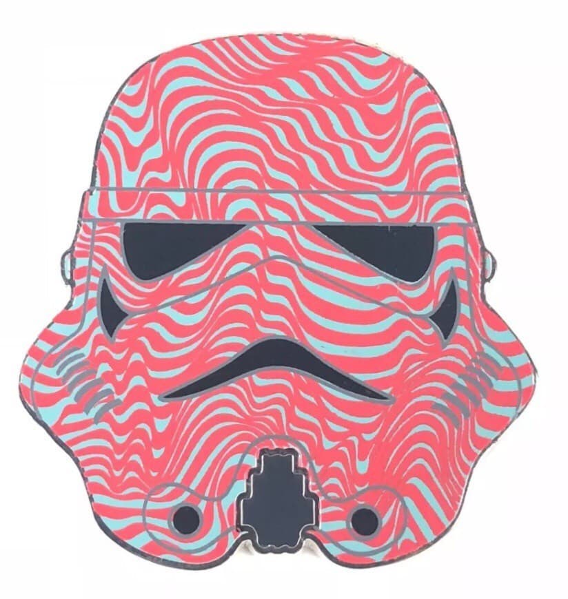 Stormtrooper Helmet Mystery Set - Wavy Lines front