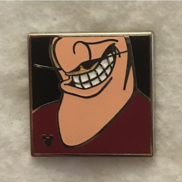 Hidden Mickey 2017 - Faces - Captain Hook front