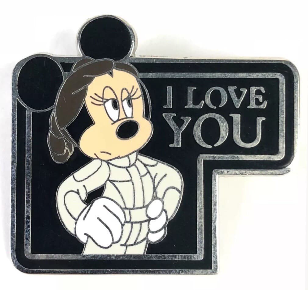 Star Wars Character Quotes Mystery Collection - Minnie Mouse as Princess Leia front