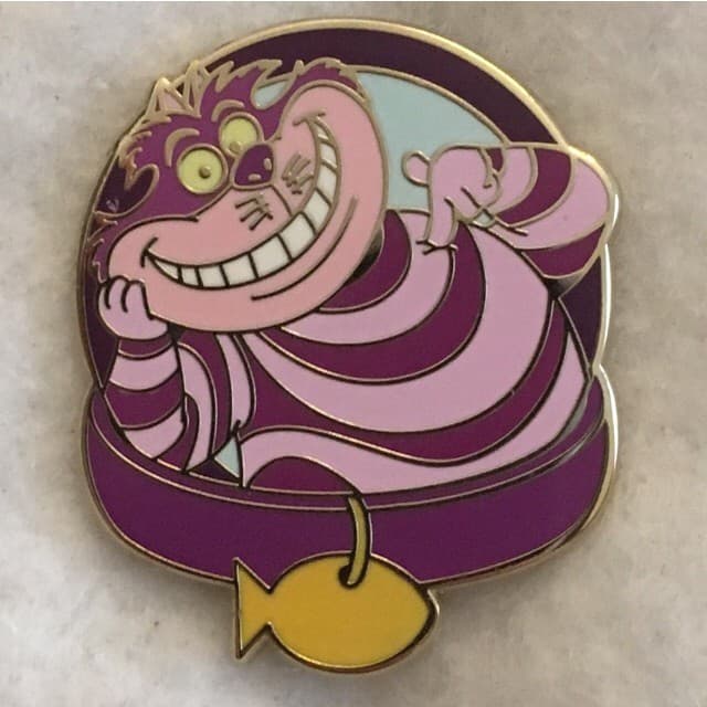 Magical Mystery Pins #5 - Cheshire Cat front