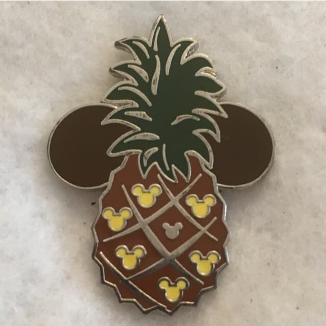 Hidden Mickey 2007 WDW - Fruits - Pineapple front