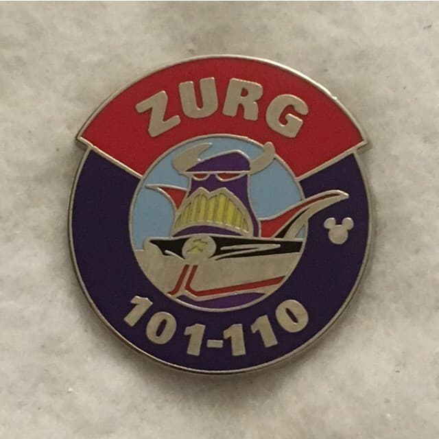 Hidden Mickey 2013 WDW - Parking Signs - Zurg front