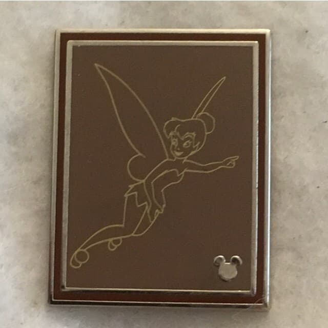 Hidden Mickey 2014 DLR - Chalk Sketches - Tinker Bell front
