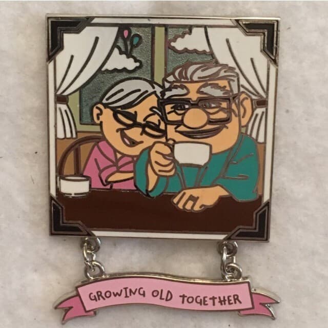 Carl And Ellie Through The Years - Growing Old Together front