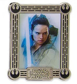 Star Wars The Last Jedi Mystery Pin - Rey front