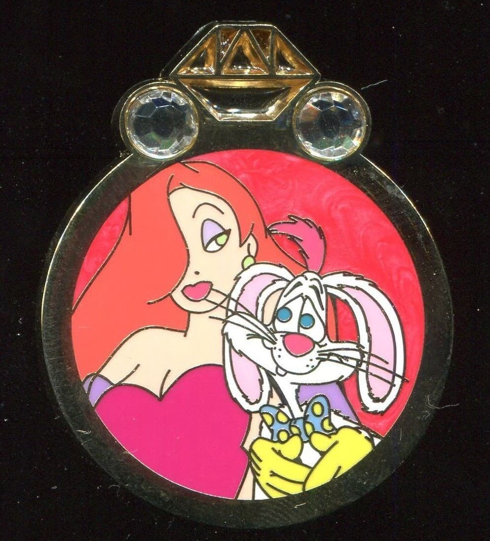 Disney Couples Reveal / Conceal Mystery Set - Jessica Rabbit and Roger Rabbit front