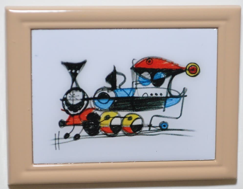 Pixar Animation Studios Framed Set - Inside Out - Train of Thought