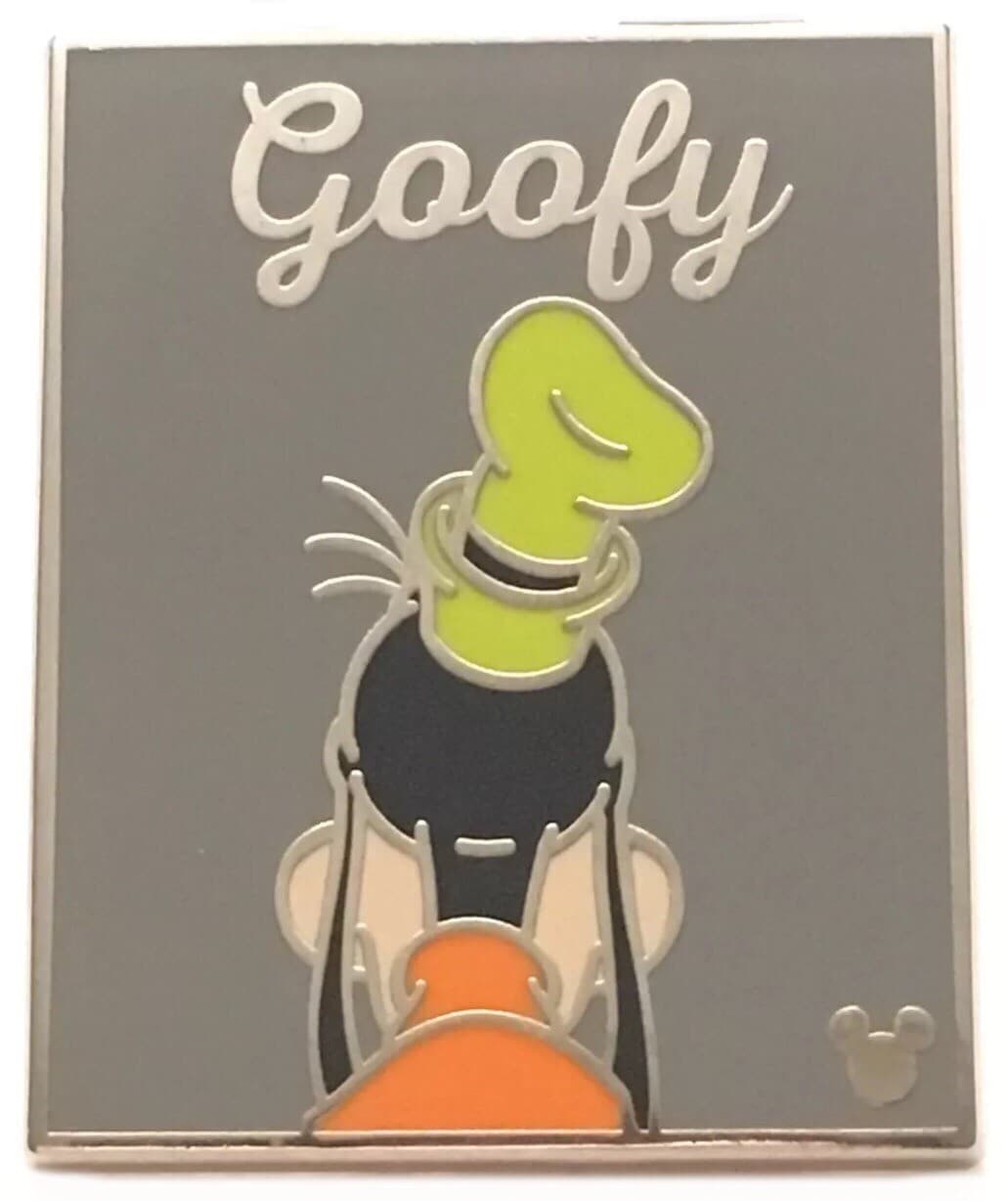 Hidden Mickey 2018 DLR - Character Backs - Goofy
