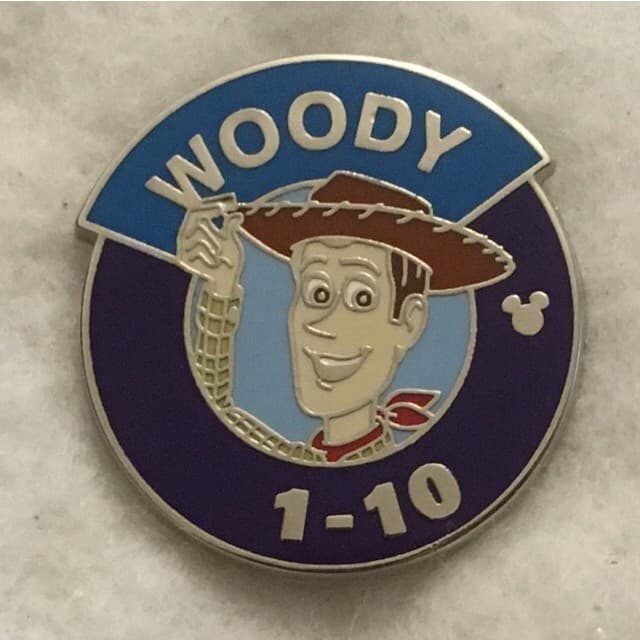 Hidden Mickey 2014 WDW - Parking Signs - Woody front