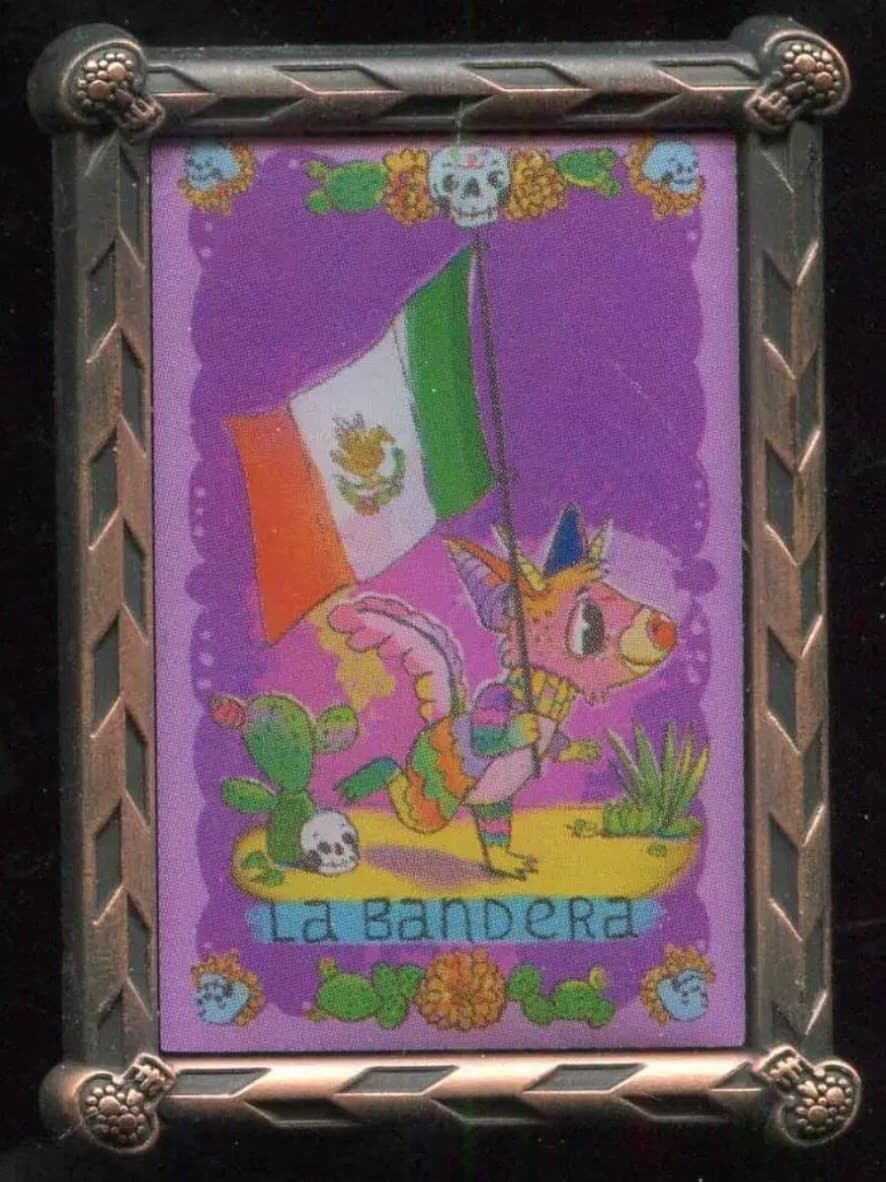 Coco Mystery Pin Collection - Posters - La Bandera front