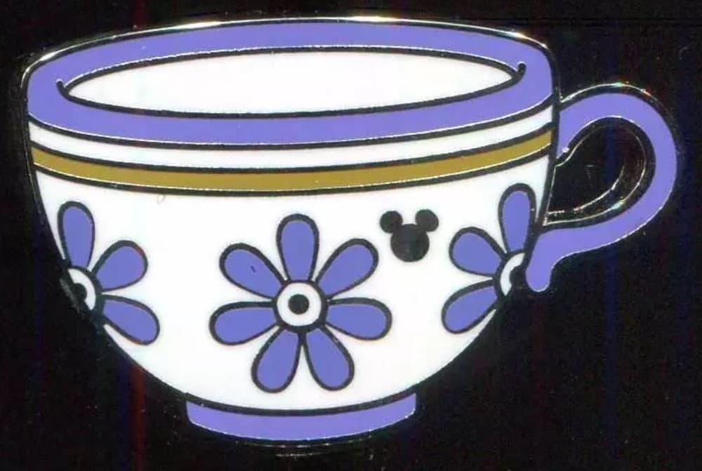 Hidden Mickey 2015 DLR - Teacups - Purple Completer