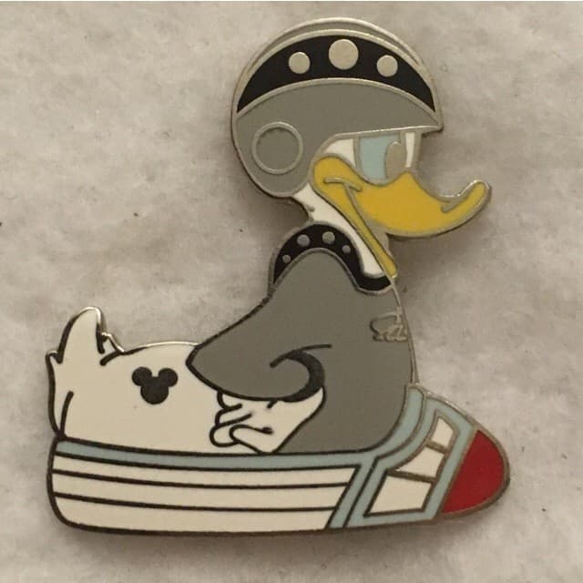 Hidden Mickey 2007 WDW - Donald Duck - Space Mountain