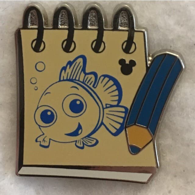 Hidden Mickey 2014 WDW - Sketch Pads - Nemo front