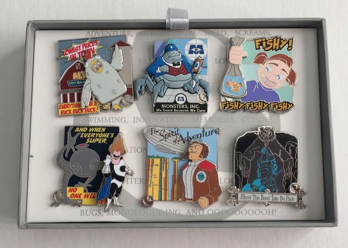 Pixar Party Villains Box Set front