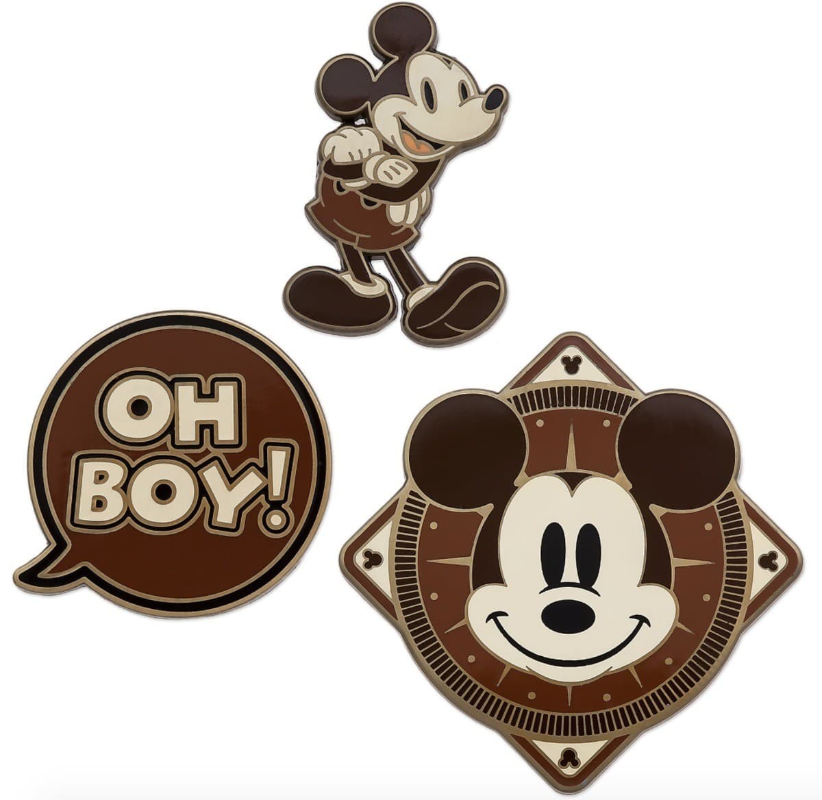 Monthly Mickey Mouse Memories Pin Set - April front