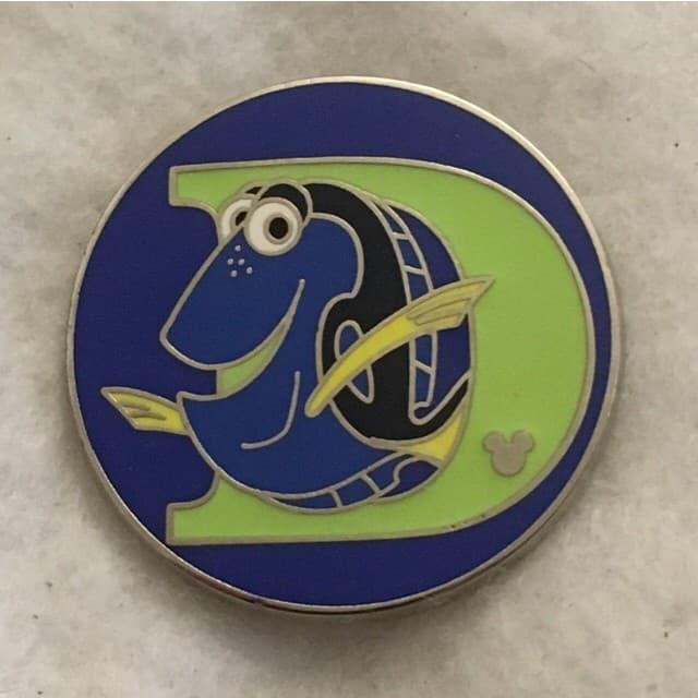 Hidden Mickey 2007 WDW - Alphabet - D front