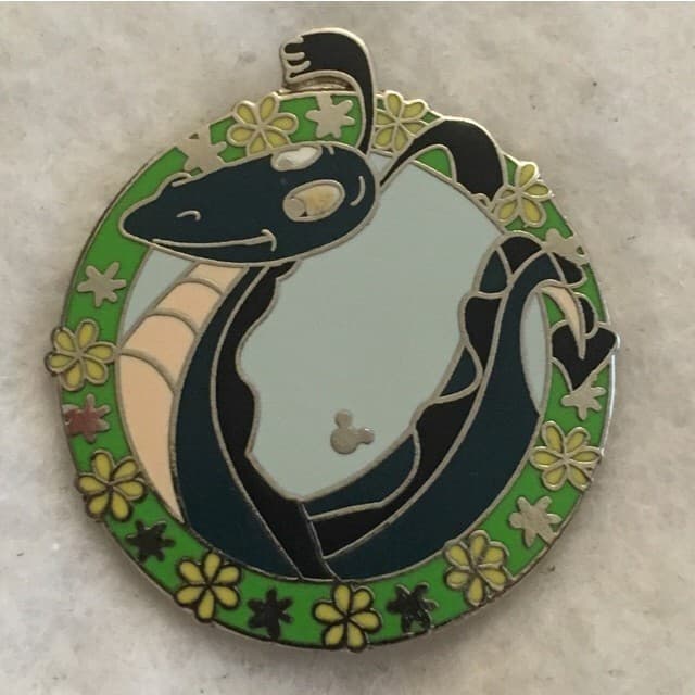 Hidden Mickey 2007 DLR - Dragons - The Reluctant Dragon front