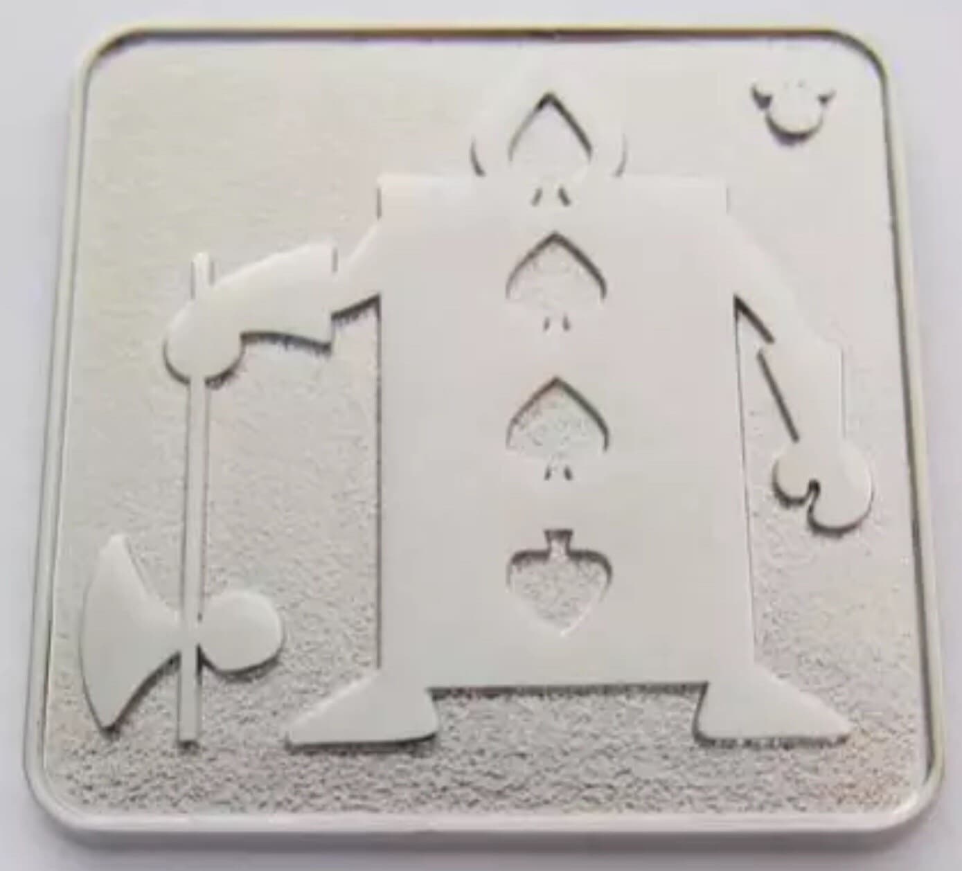 Hidden Mickey 2018 WDW - Alice in Wonderland Cards - Spade Soldier Chaser