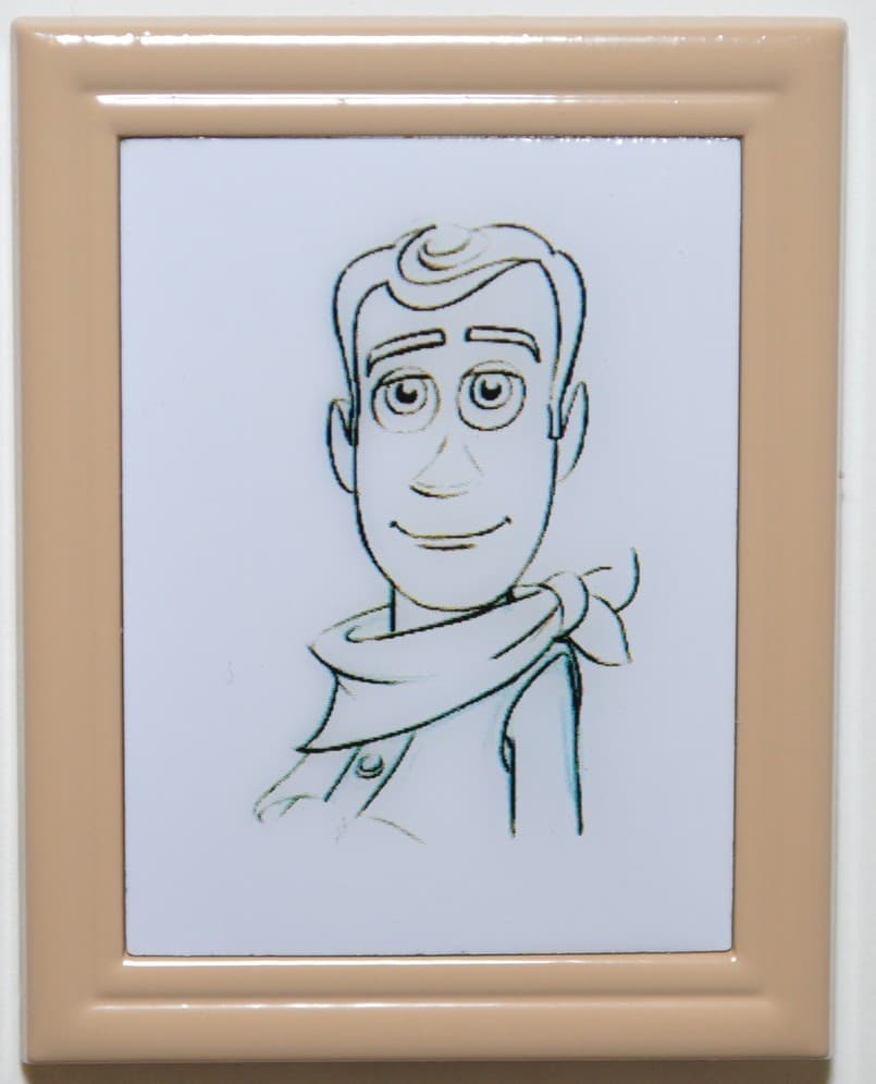 Pixar Animation Studios Framed Set - Toy Story - Woody