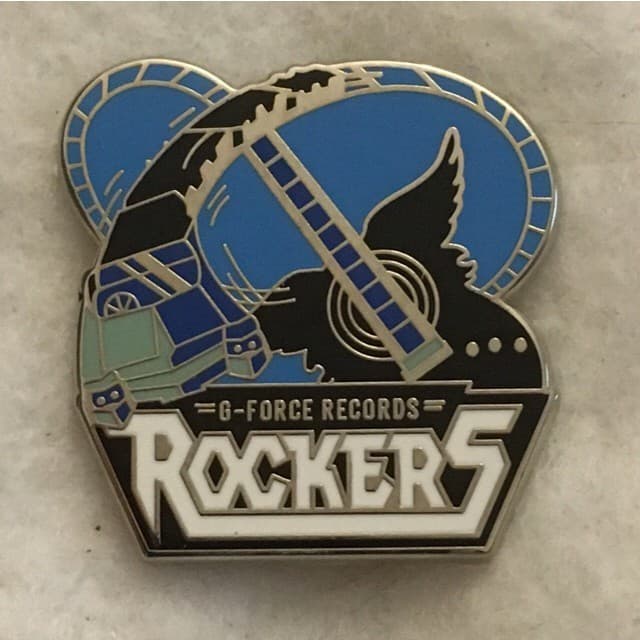 WDW Disney Mascots Mystery Set - Rock ‘n’ Roller Coaster front
