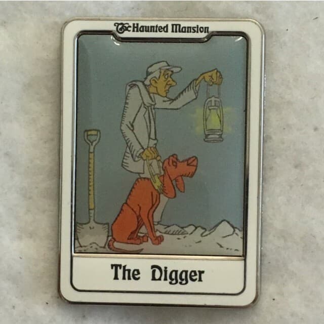 Haunted Mansion O’Pin House - Spell Book - The Digger front