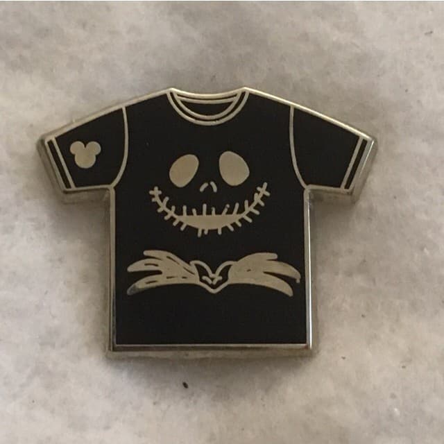 Hidden Mickey 2011 DLR - Shirts - Jack Skellington Completer