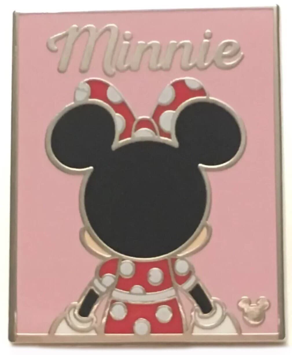 Hidden Mickey 2018 DLR - Character Backs - Minnie Mouse front