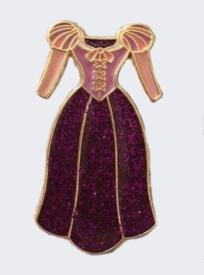 Loungefly - Disney Princess Dress Mystery Pin - Rapunzel front