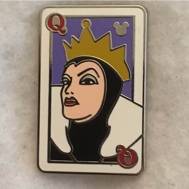 Hidden Mickey 2014 DLR - Playing Cards - Evil Queen