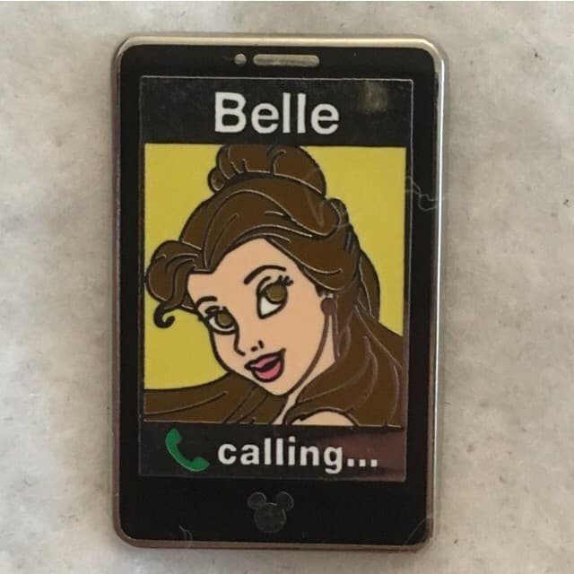 Hidden Mickey 2014 WDW - Phones - Belle