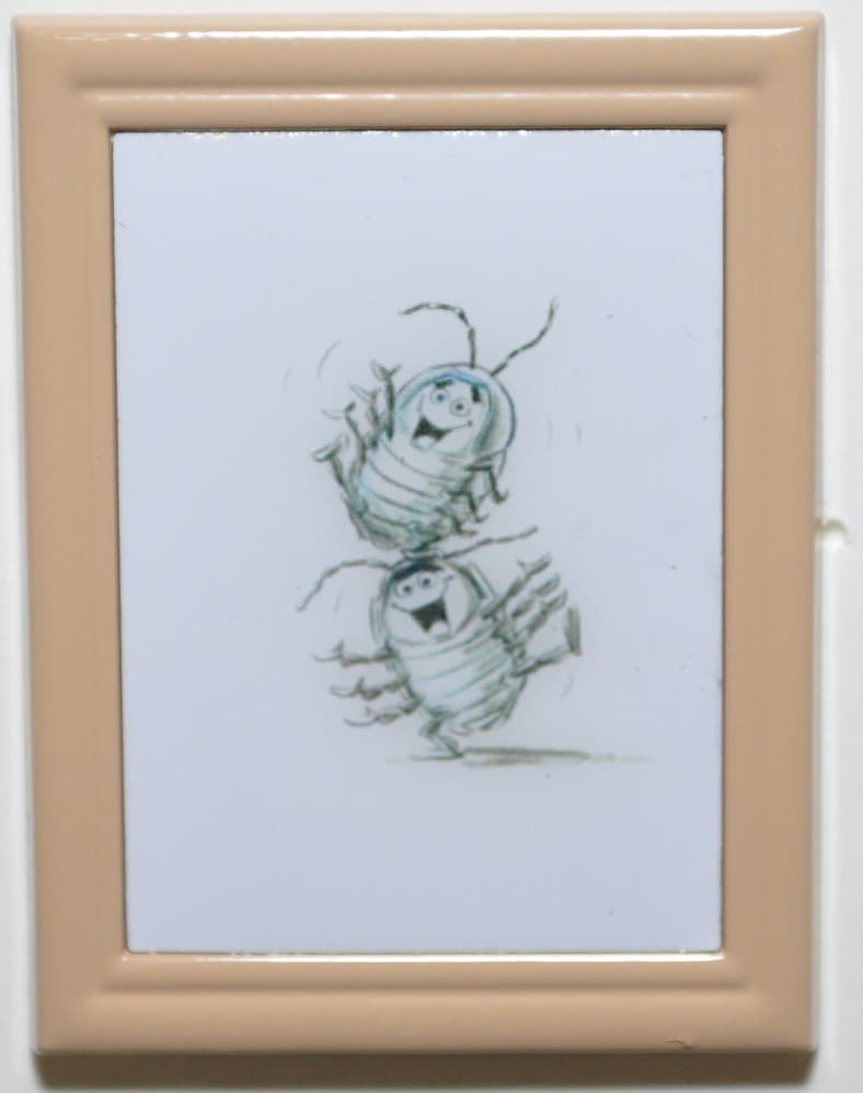 Pixar Animation Studios Framed Set - A Bug's Life - Tuck and Roll
