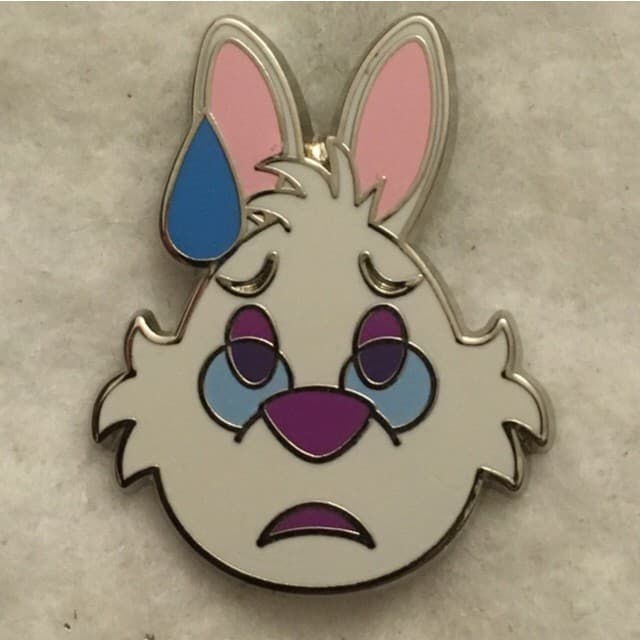 Emoji Blitz Booster Set - Alice in Wonderland - White Rabbit Worried front