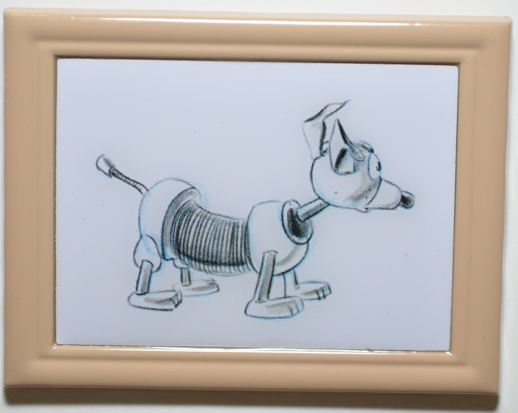 Pixar Animation Studios Framed Set - Toy Story - Slinky Dog