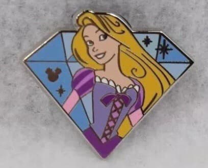 Hidden Mickey 2015 DLR - Diamond Characters - Rapunzel Completer