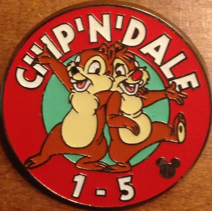 Lanyard Series 3 Parking Signs - Chip & Dale