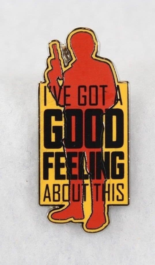 Solo: A Star Wars Story Pin Trading Flair Set - Han Solo Silhouette front