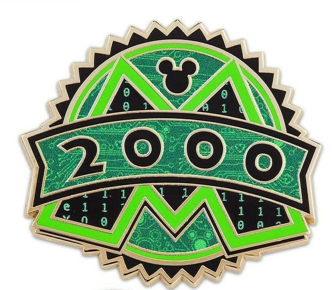 Monthly Mickey Mouse Memories Pin - October - 2000 Logo