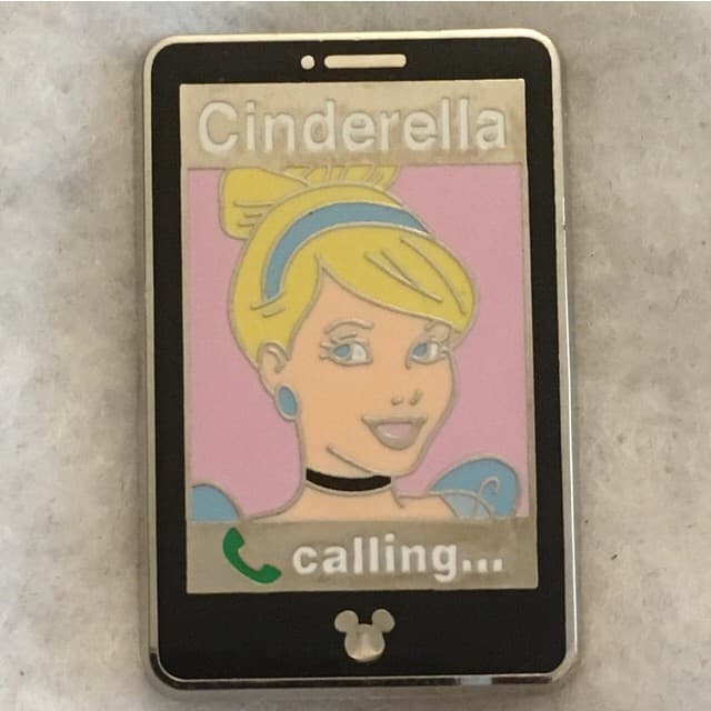 Hidden Mickey 2014 WDW - Phones - Cinderella