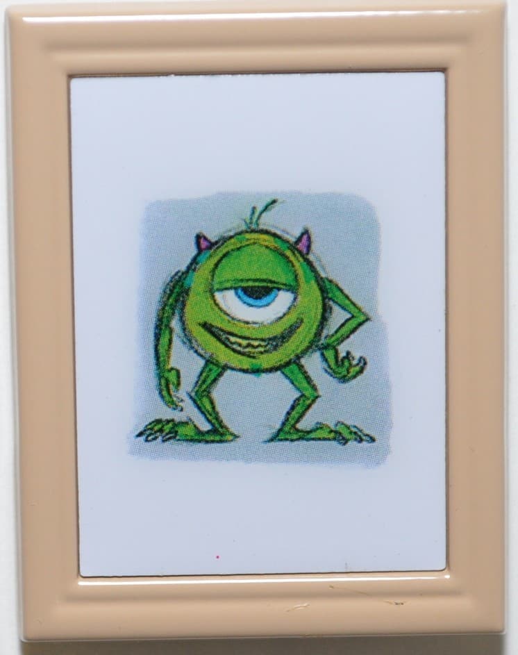 Pixar Animation Studios Framed Set - Monster's Inc. - Mike Wazowski