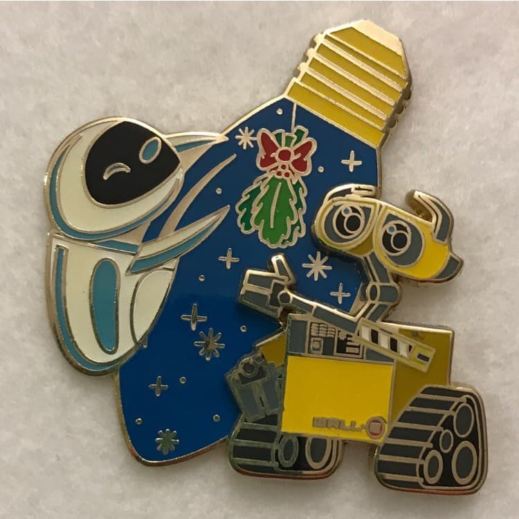 Christmas Lightbulbs - Wall-E & Eve front