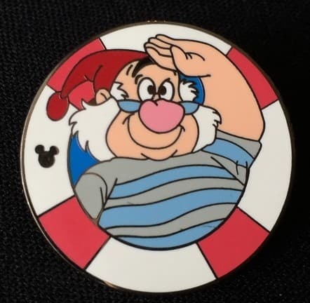 Hidden Mickey 2014 DLR - Sidekicks - Smee front