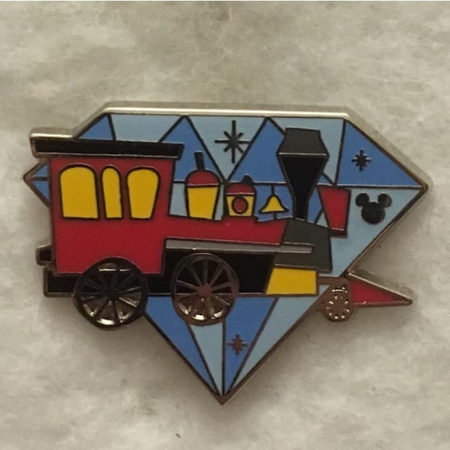 Hidden Mickey 2015 DLR - Diamond Attractions - Railroad