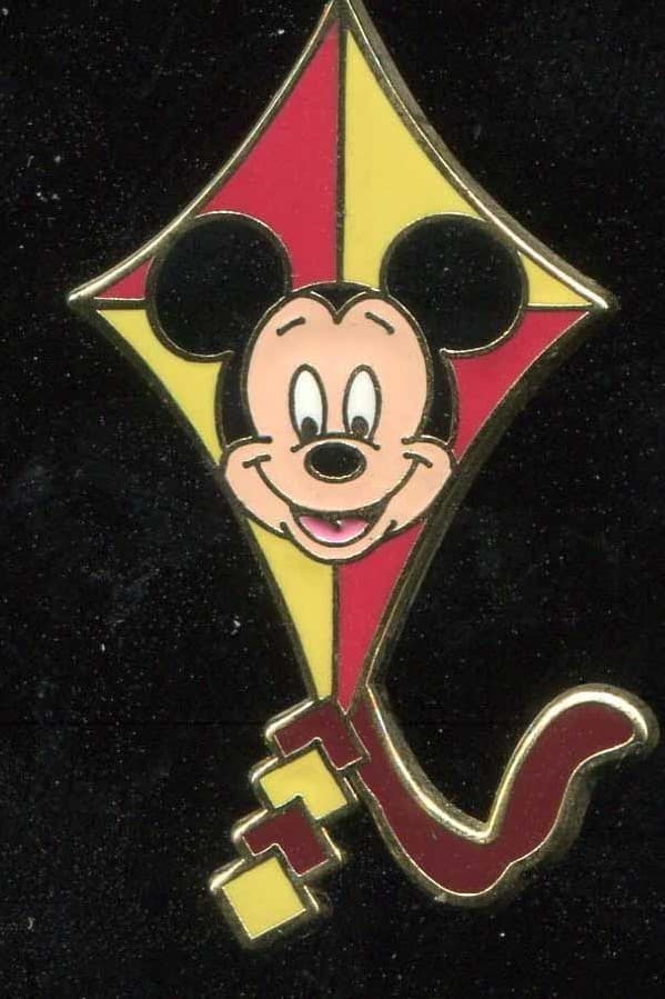 Lanyard Series 3 - Kites - Mickey Mouse