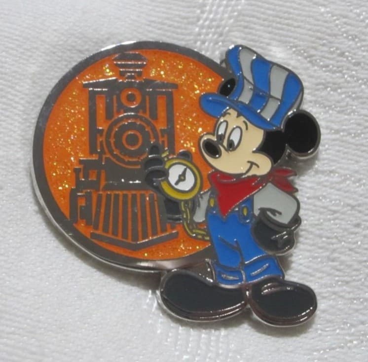 Celebrate Mickey Mouse Party Mystery Pin - Railroad Engineer Mickey