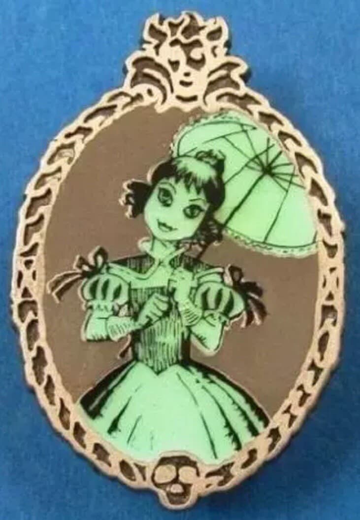 Haunted Mansion Glows In The Dark Mystery Set - Parasol Girl front