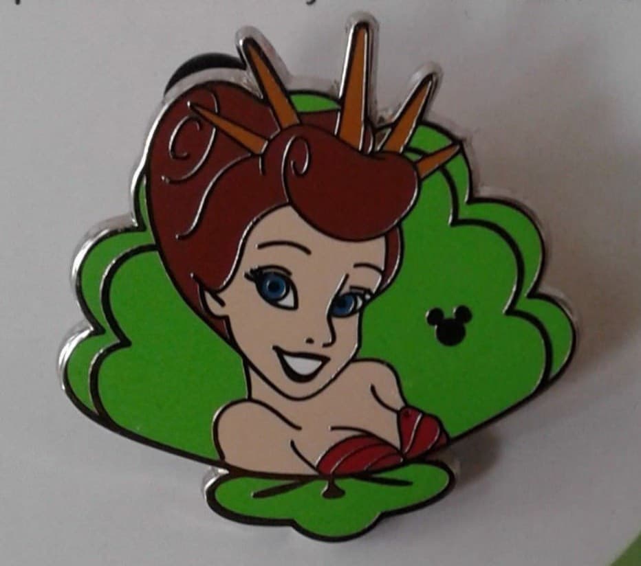 Hidden Mickey 2015 DLR - King Triton's Daughters - Attina Completer front