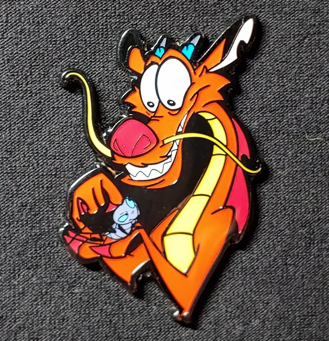 Loungefly Mulan - Mushu with Cri-kee front