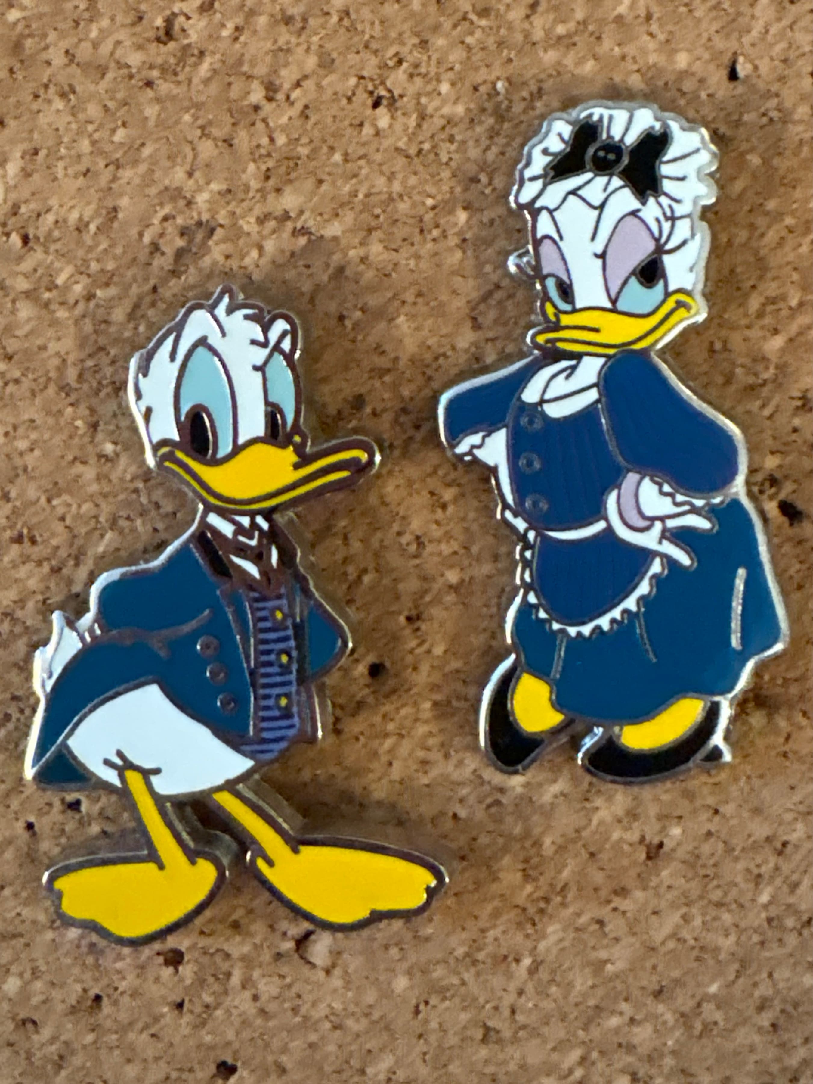 Donald and Daisy Cast Costume Set - Full Set - Haunted Mansion front